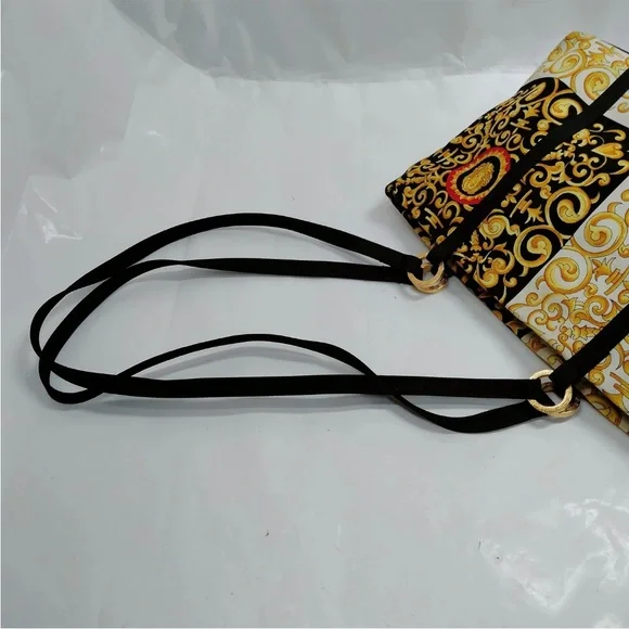 Versace Baroque Fabric Tote Bag EUC - Picture 11 of 15